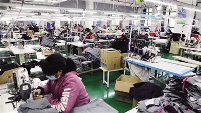 湘南紡織基地牛仔服飾企業全面復工，日用品銷售同步回暖